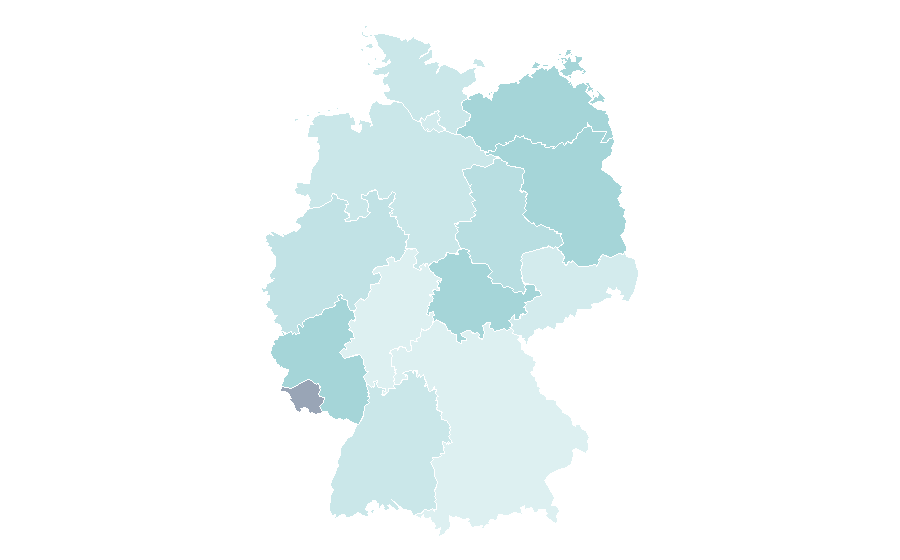 Affinité par région — 3D film, Allemagne