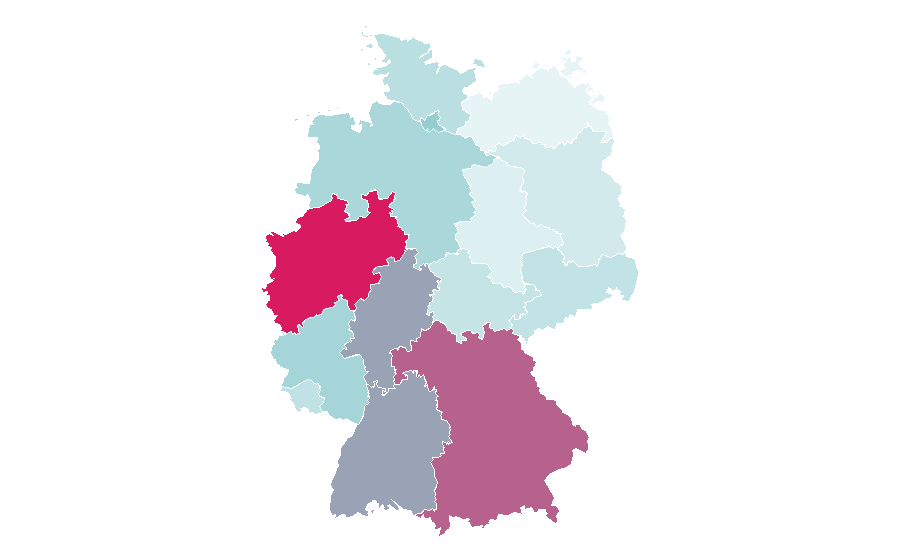 Affinity by region — 3M, Germany