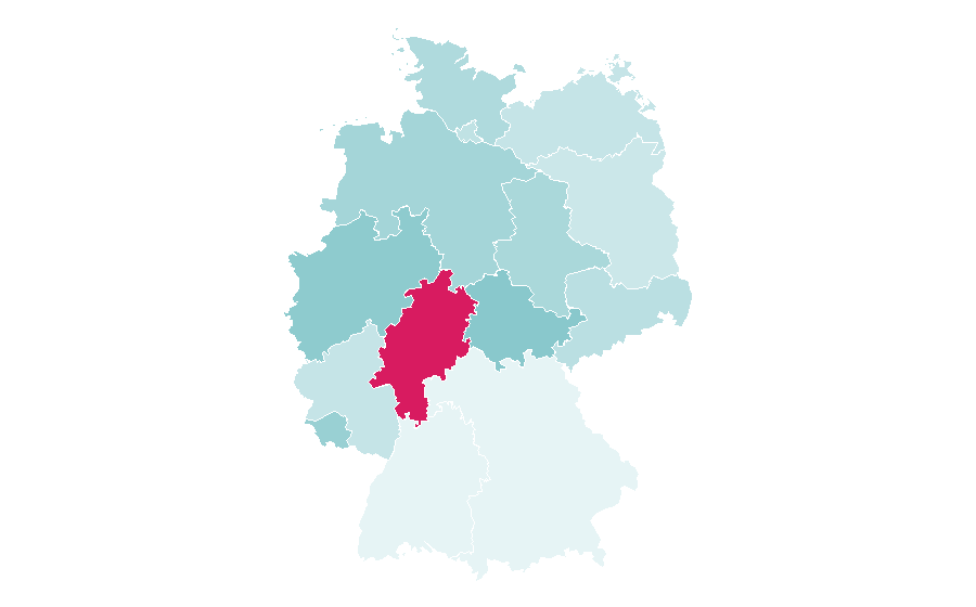 Affinity by region — 3XL, Germany