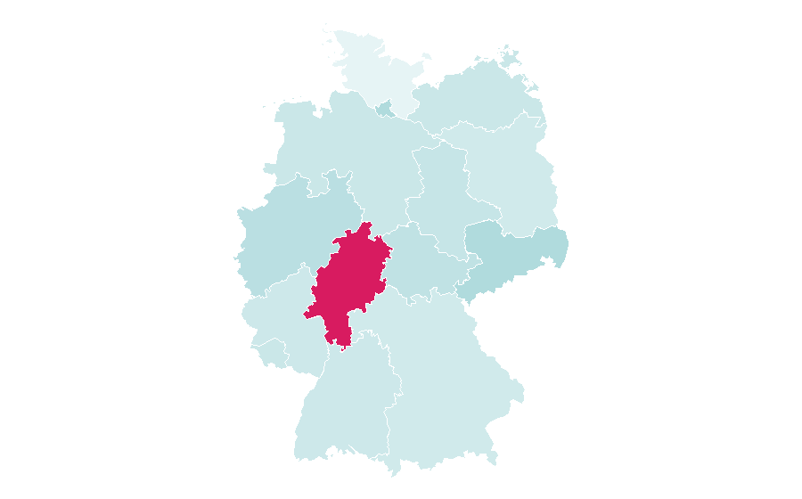 Affinity by region — 4G, Germany