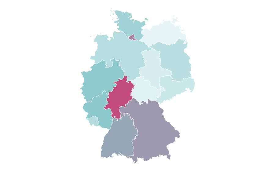 Affinity by region — 7-Eleven, Germany