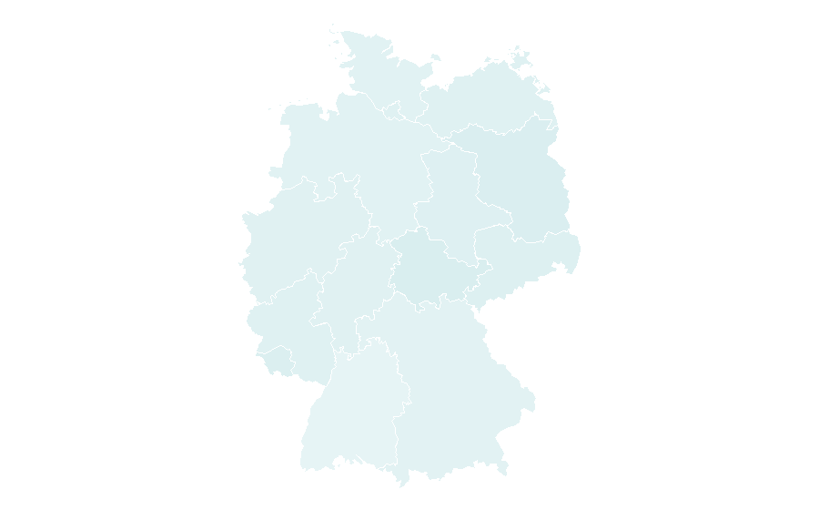 Affinity by region — 90s, Germany
