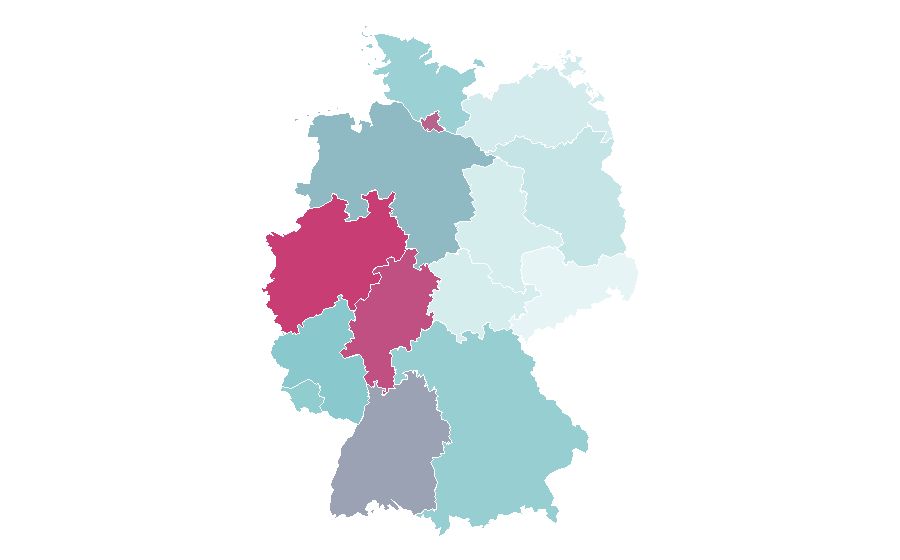 Affinity by region — A Bronx Tale, Germany