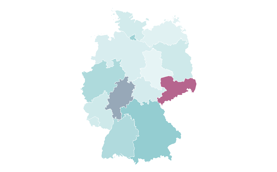 Affinity by region — A. Lange & Söhne, Germany