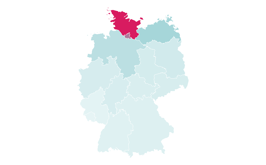 Affinity by region — Aarhus, Germany