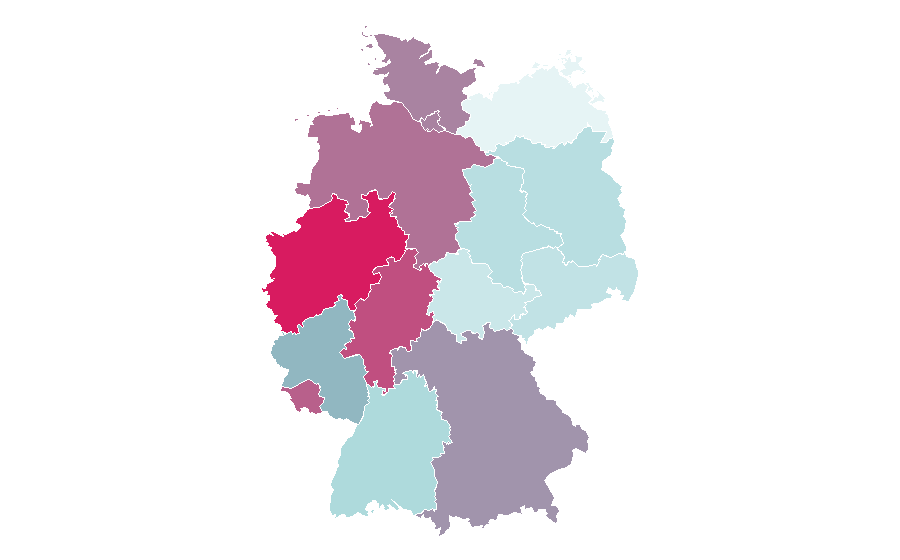 Affinity by region — Aaron Paul, Germany