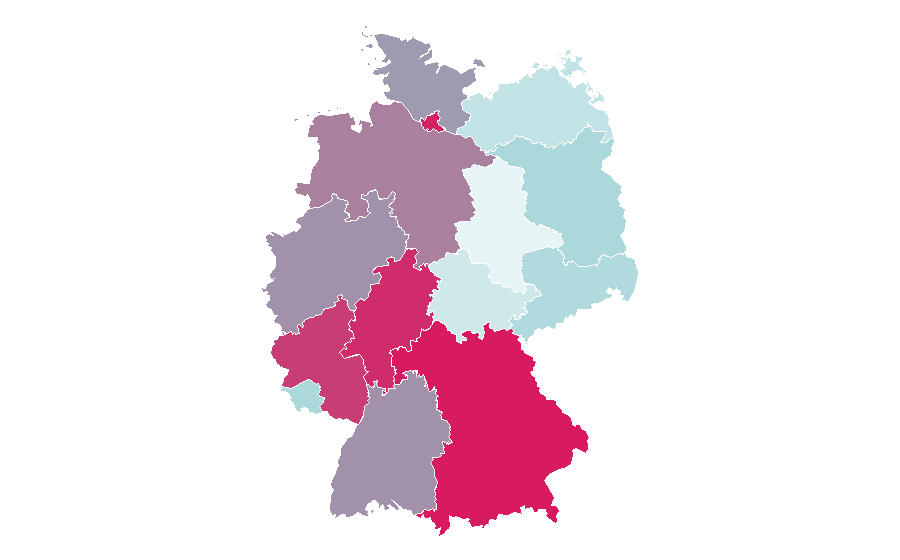 Affinity by region — Aaron Rodgers, Germany