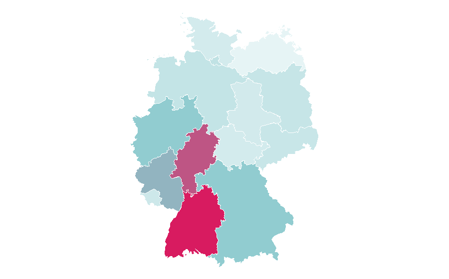 Affinity by region — ABB Group, Germany