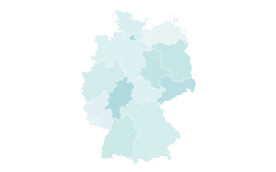 Affinity by region — AbeBooks, Germany