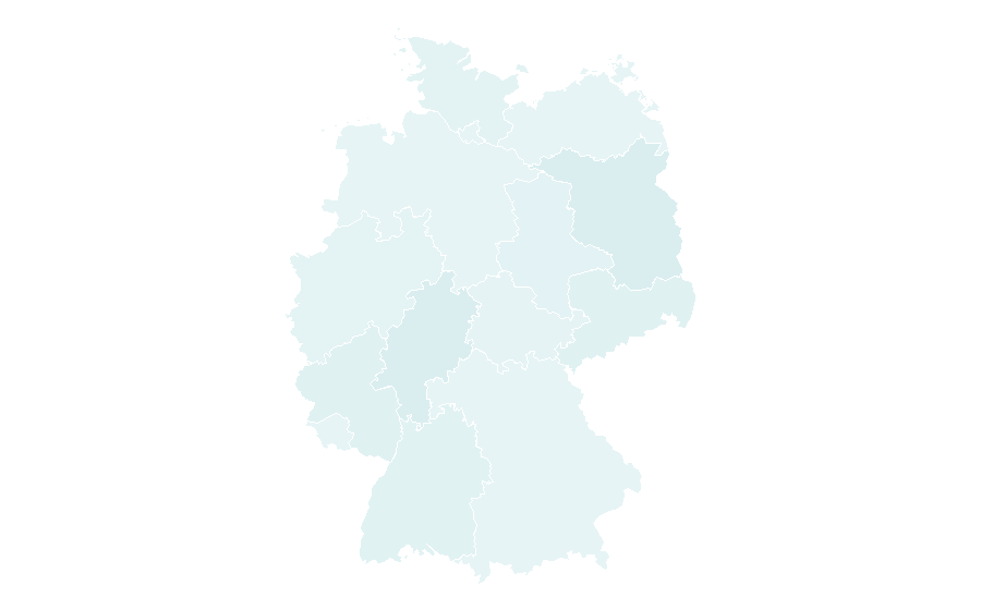 Affinity by region — About Blank, Germany