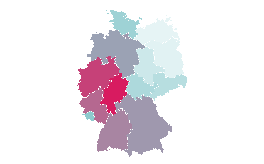 Affinity by region — Abraham Lincoln, Germany