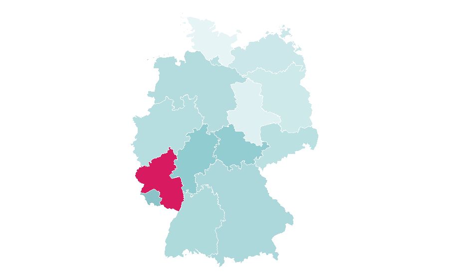 Affinity by region — Abtei, Germany