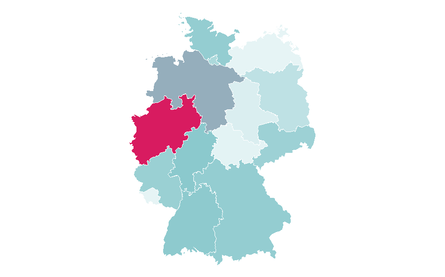 Affinity by region — Abus, Germany