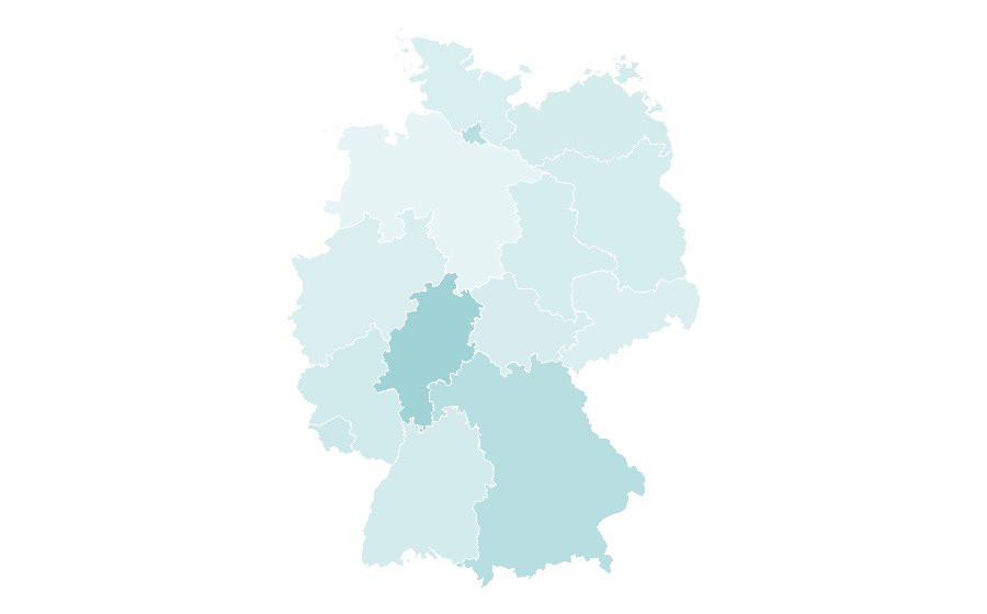 Affinity by region — Academy Award for Best Actor, Germany