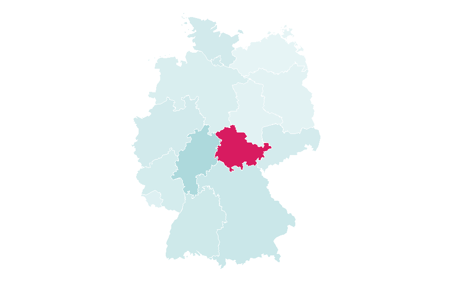 Affinity by region — Access (comics), Germany