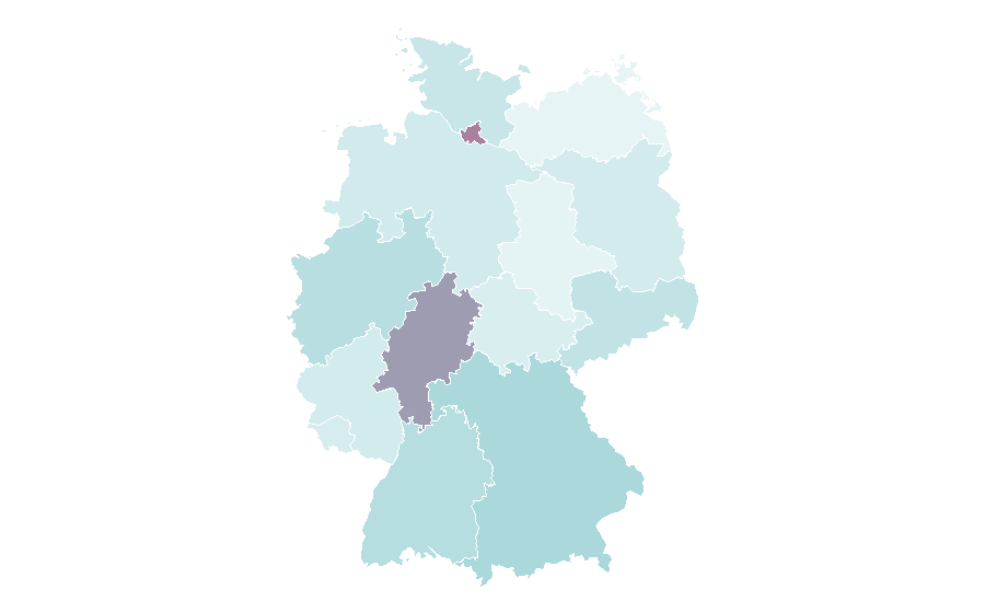 Affinity by region — Accessibility, Germany