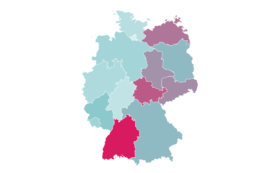 Affinità per regione — AC/DC, Germania