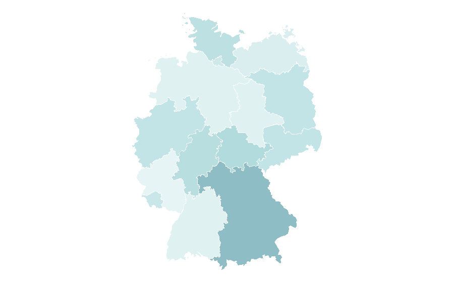 Affinity by region — Acrobatics, Germany