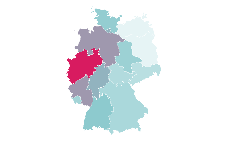 Affinity by region — Actimel, Germany