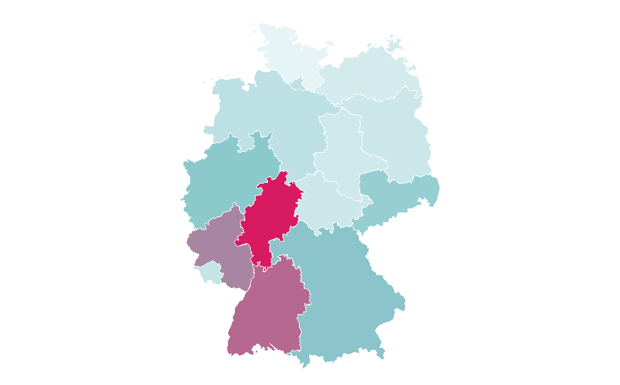 Affinity by region — Acura, Germany