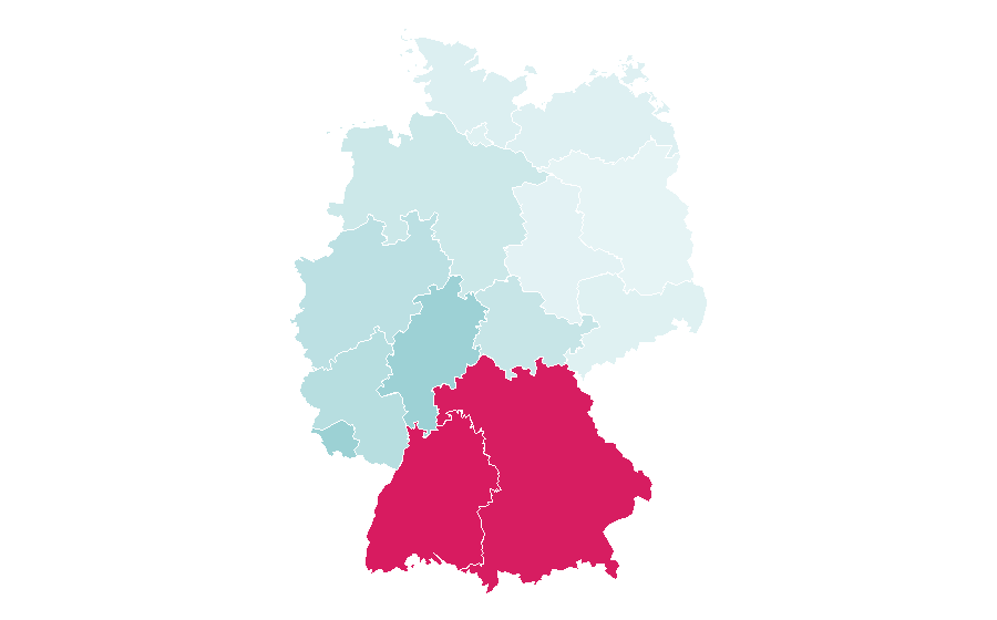 Affinity by region — Adevărul, Germany