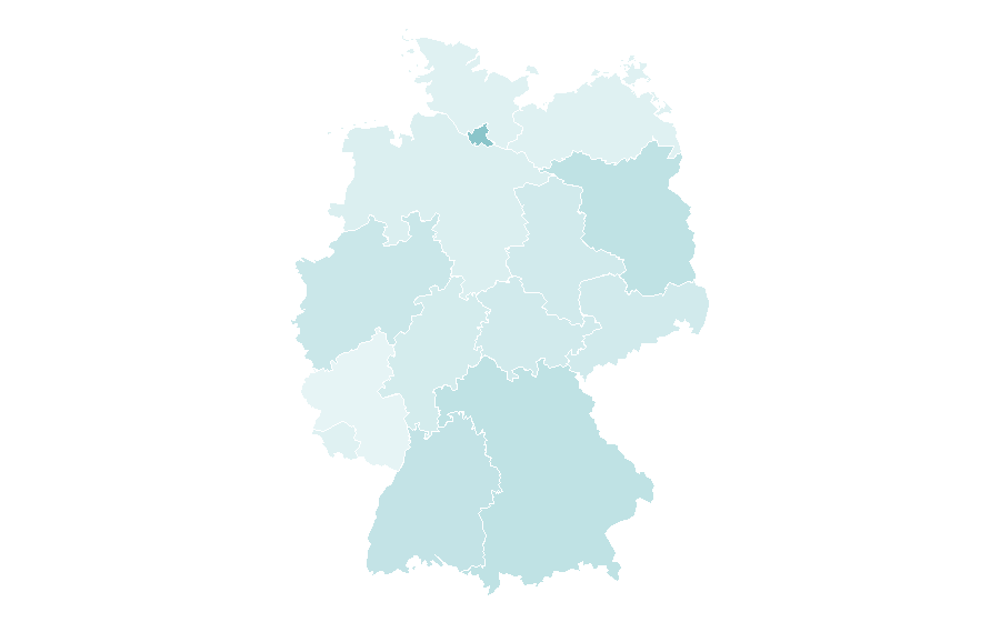Affinity by region — Adidas Originals, Germany