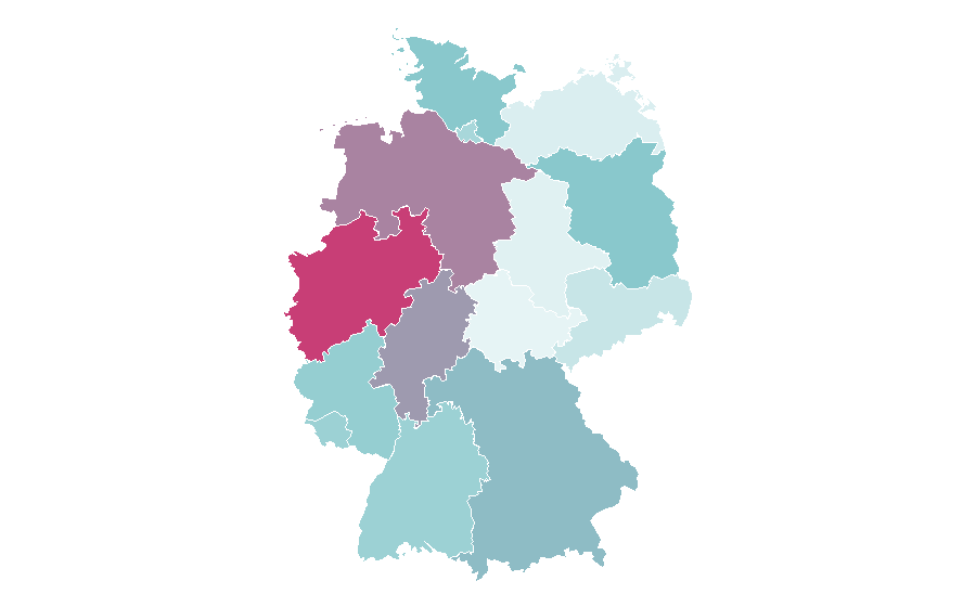 Affinity by region — Ado, Germany