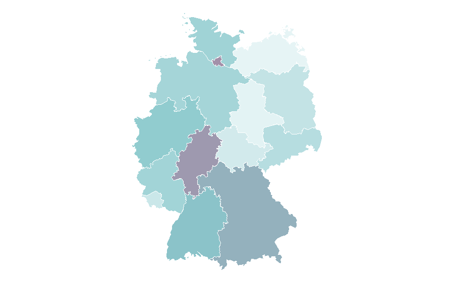 Affinity by region — Adobe, Germany