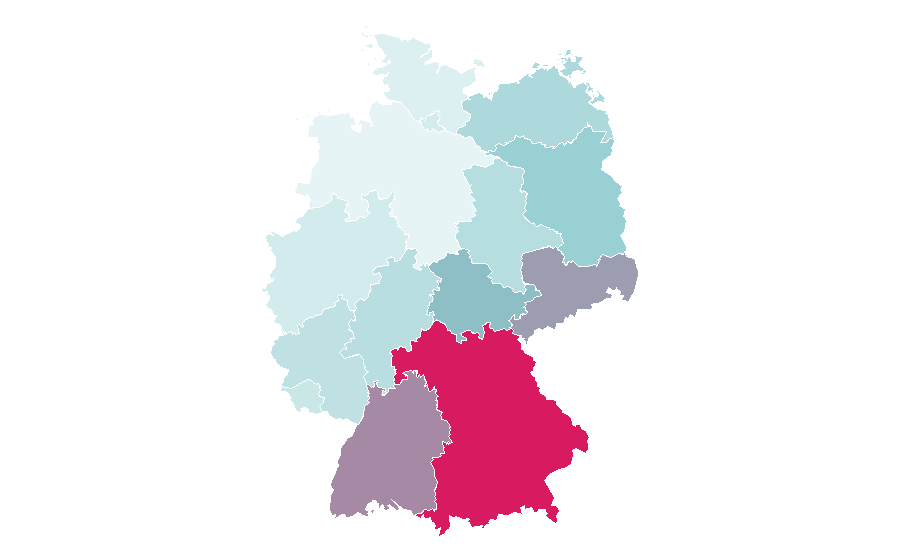 Affinity by region — Adriatic Sea, Germany