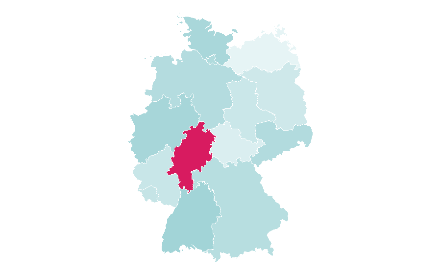 Affinité par région — AdSense, Allemagne