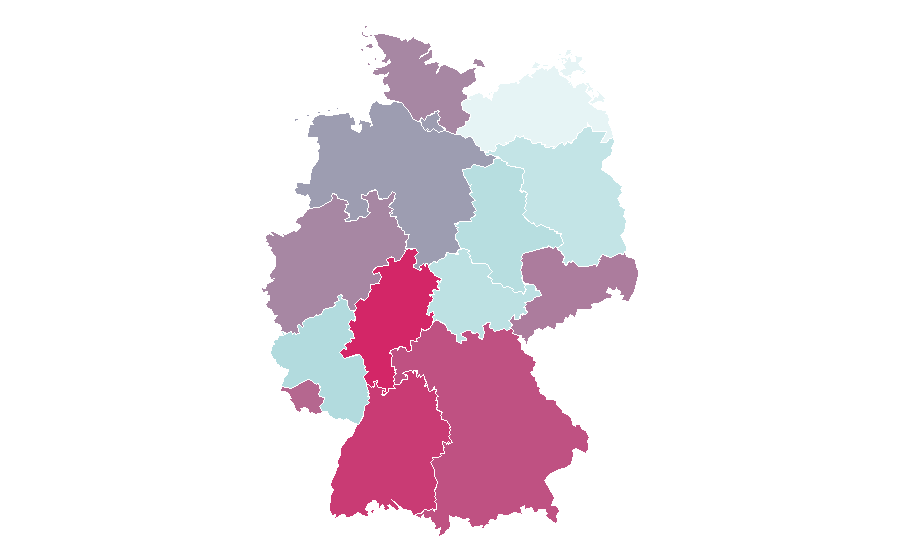 Affinity by region — Advanced Micro Devices, Germany
