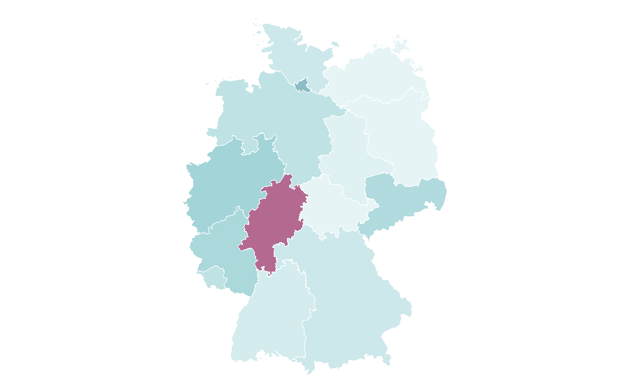 Affinity by region — Adventure Time, Germany