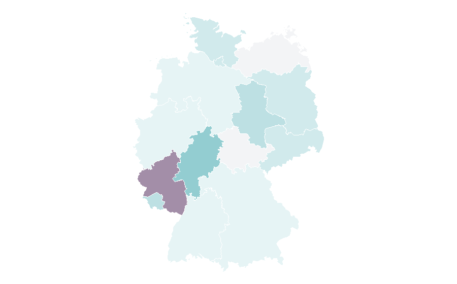 Affinity by region — Afro-textured hair, Germany