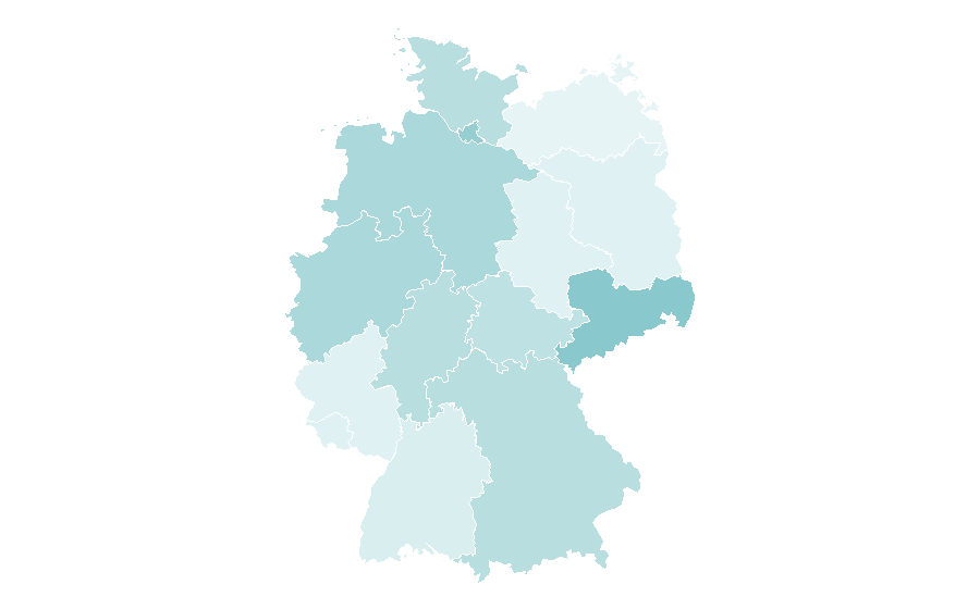 Affinity by region — Agatha Christie, Germany