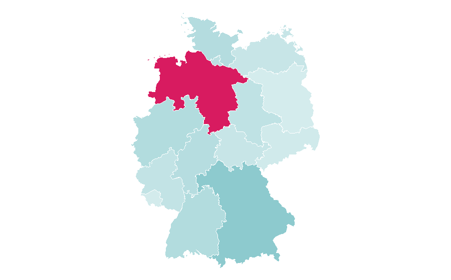 Affinity by region — Agritechnica, Germany