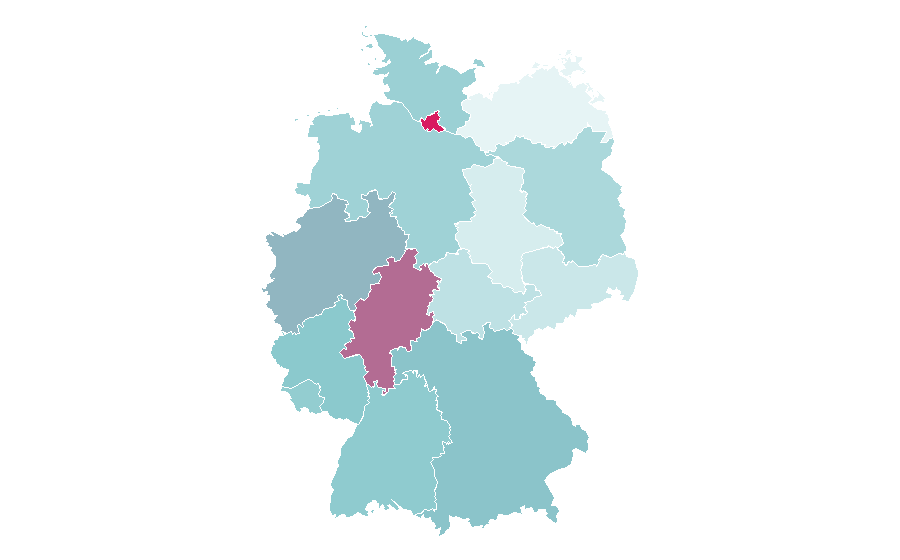 Affinity by region — Air Jordan, Germany