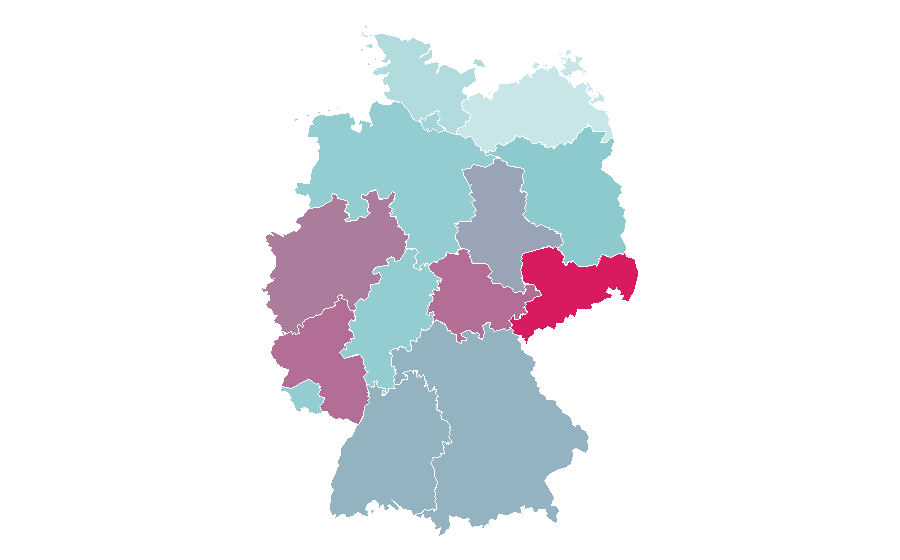 Affinity by region — Airbrush, Germany