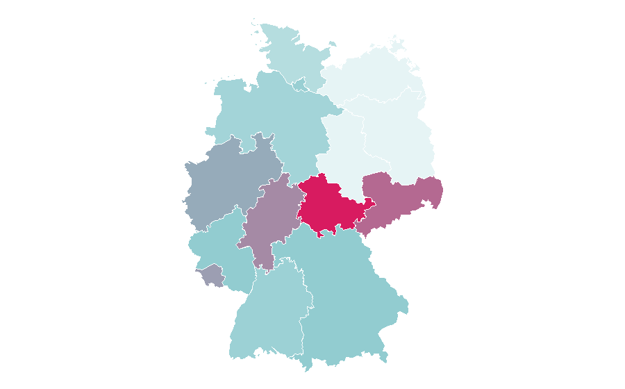 Affinity by region — Akon, Germany