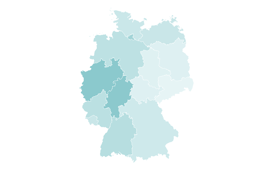 Affinity by region — Al Arabiya, Germany