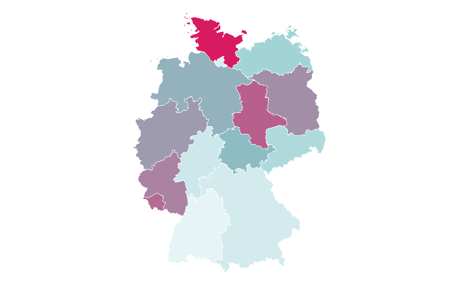 Affinity by region — Alan Tudyk, Germany