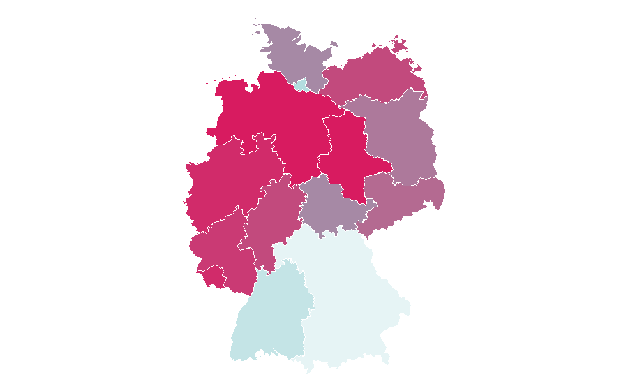 Affinity by region — Alanna Masterson, Germany