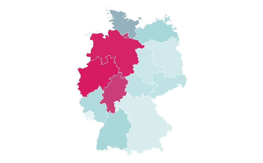 Affinity by region — Alanya, Germany