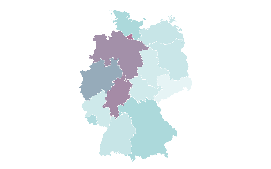 Affinità per regione — Alden Shoe Company, Germania