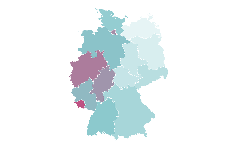 Affinität nach Region — Aleppo, Deutschland