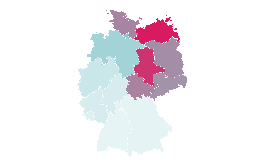 Affinity by region — Alex Christensen, Germany