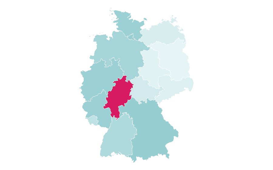 Affinité par région — Alex Smith, Allemagne