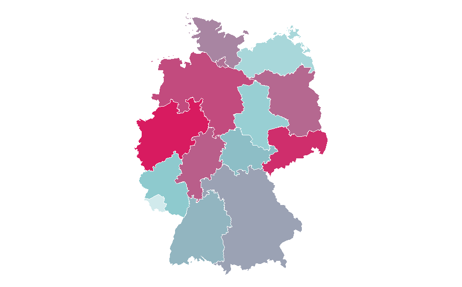 Affinity by region — Alex Warren, Germany
