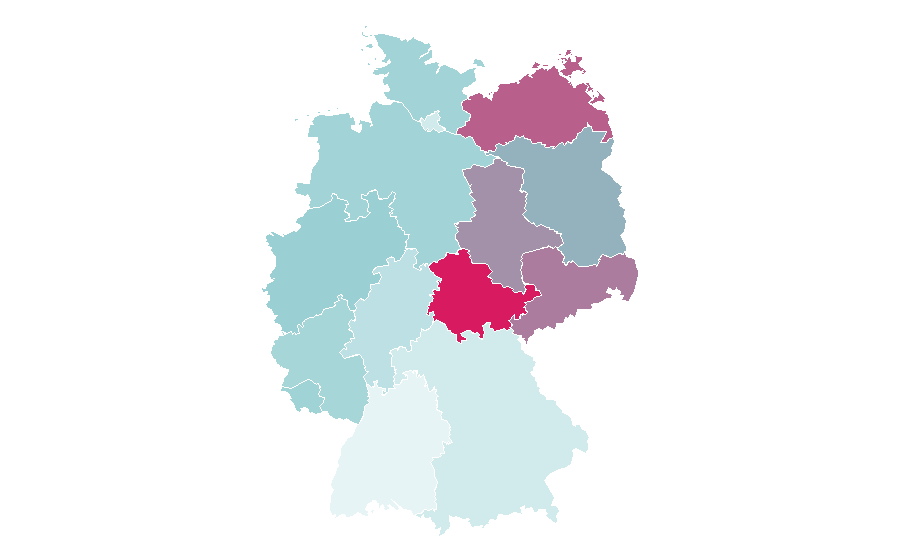 Affinity by region — Alexa Bliss, Germany