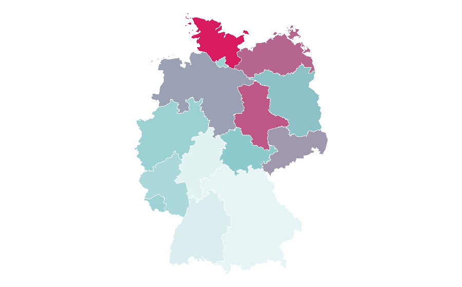Affinity by region — Alexander Bommes, Germany