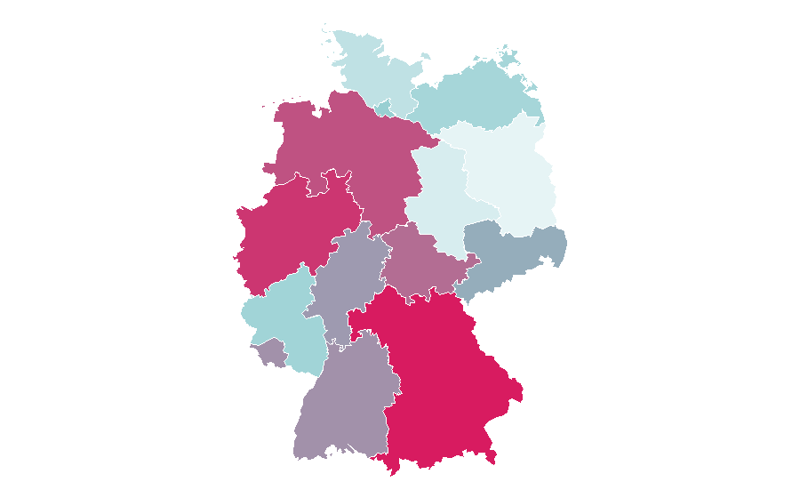 Affinity by region — Alexander the Great, Germany